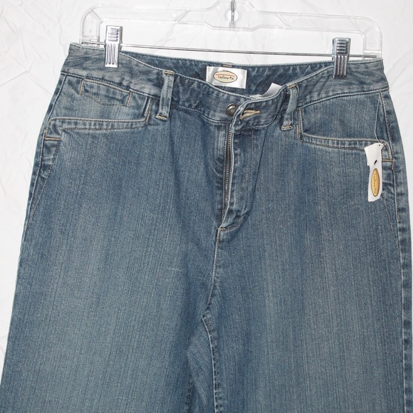 Talbots Straight Leg Stretch Denim. Sz. 10 - Picture 5 of 8